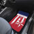 Custom Liberia Football Car Mats Go Lone Stars