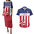 Custom Liberia Football Couples Matching Puletasi and Hawaiian Shirt Go Lone Stars