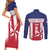 Custom Liberia Football Couples Matching Short Sleeve Bodycon Dress and Long Sleeve Button Shirt Go Lone Stars