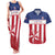 Custom Liberia Football Couples Matching Tank Maxi Dress and Hawaiian Shirt Go Lone Stars