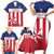 Custom Liberia Football Family Matching Short Sleeve Bodycon Dress and Hawaiian Shirt Go Lone Stars