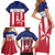 Custom Liberia Football Family Matching Short Sleeve Bodycon Dress and Hawaiian Shirt Go Lone Stars