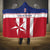 Custom Liberia Football Hooded Blanket Go Lone Stars