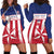 Custom Liberia Football Hoodie Dress Go Lone Stars