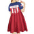 Custom Liberia Football Kid Short Sleeve Dress Go Lone Stars