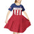 Custom Liberia Football Kid Short Sleeve Dress Go Lone Stars