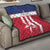 Custom Liberia Football Quilt Go Lone Stars