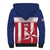 Custom Liberia Football Sherpa Hoodie Go Lone Stars