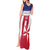 Custom Liberia Football Tank Maxi Dress Go Lone Stars