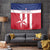 Custom Liberia Football Tapestry Go Lone Stars