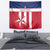 Custom Liberia Football Tapestry Go Lone Stars