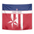 Custom Liberia Football Tapestry Go Lone Stars