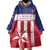 Custom Liberia Football Wearable Blanket Hoodie Go Lone Stars