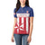 Custom Liberia Football Women Polo Shirt Go Lone Stars