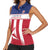 Custom Liberia Football Women Sleeveless Polo Shirt Go Lone Stars