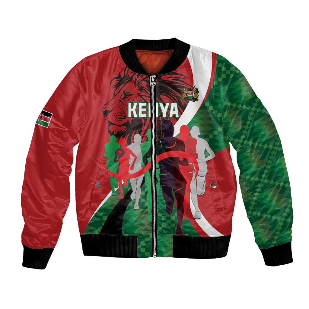 Personalised Athletics Kenya Bomber Jacket We Are Champions