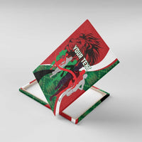 Personalised Athletics Kenya Canvas Wall Art We Are Champions