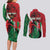 Personalised Athletics Kenya Couples Matching Long Sleeve Bodycon Dress and Long Sleeve Button Shirt We Are Champions