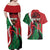 Personalised Athletics Kenya Couples Matching Off Shoulder Maxi Dress and Hawaiian Shirt We Are Champions