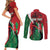 Personalised Athletics Kenya Couples Matching Short Sleeve Bodycon Dress and Long Sleeve Button Shirt We Are Champions