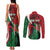 Personalised Athletics Kenya Couples Matching Tank Maxi Dress and Long Sleeve Button Shirt We Are Champions