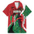 Personalised Athletics Kenya Family Matching Mermaid Dress and Hawaiian Shirt We Are Champions