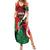 Personalised Athletics Kenya Family Matching Summer Maxi Dress and Hawaiian Shirt We Are Champions