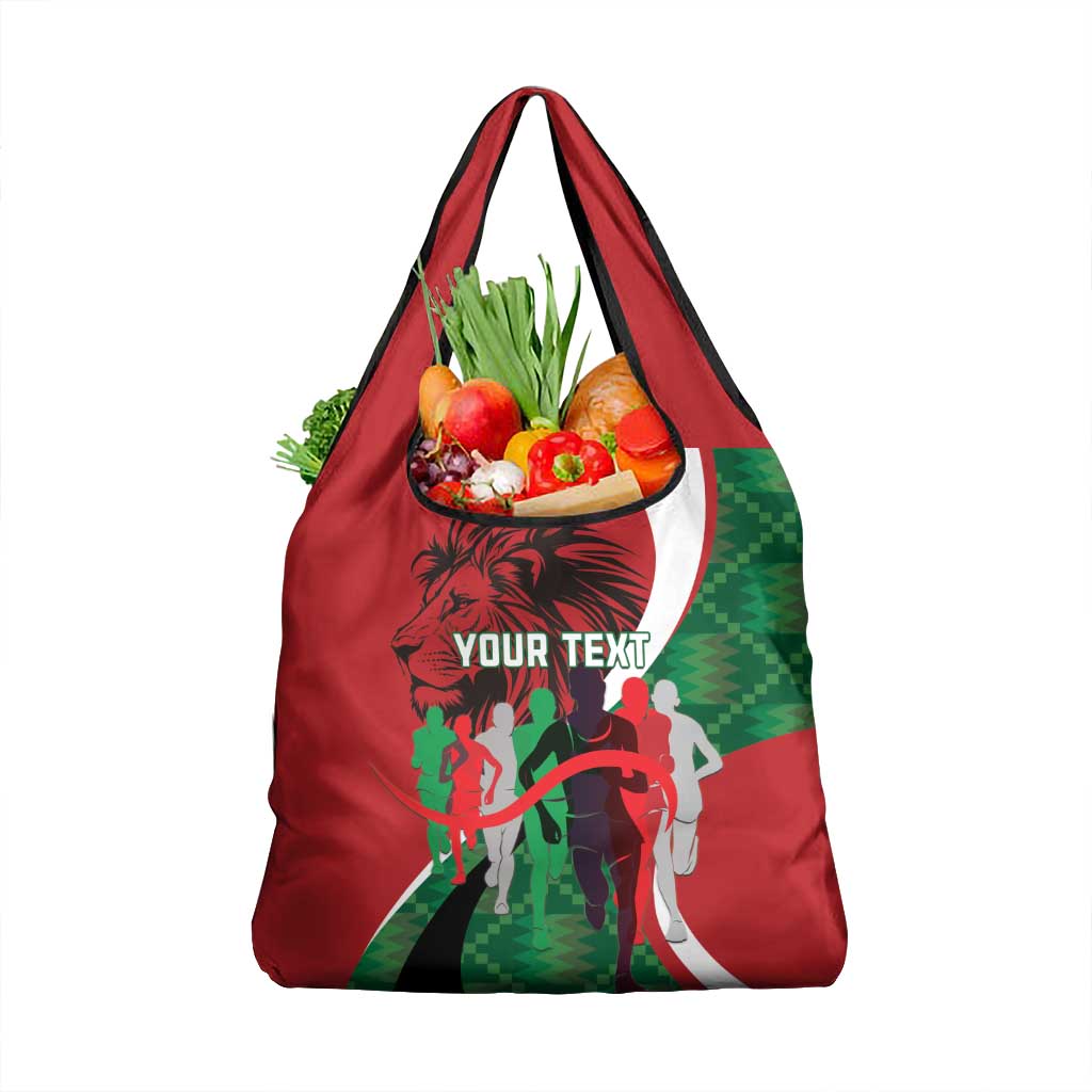 Personalised Athletics Kenya Grocery Bag We Are Champions