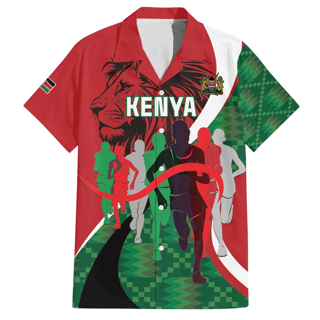 Personalised Athletics Kenya Hawaiian Shirt We Are Champions