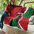 Personalised Athletics Kenya Quilt We Are Champions