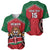 Custom Kenya Rugby Baseball Jersey Lion Mascot African Pattern