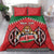 Custom Kenya Rugby Bedding Set Lion Mascot African Pattern