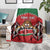 Custom Kenya Rugby Blanket Lion Mascot African Pattern