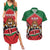 Custom Kenya Rugby Couples Matching Summer Maxi Dress and Hawaiian Shirt Lion Mascot African Pattern