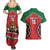 Custom Kenya Rugby Couples Matching Summer Maxi Dress and Hawaiian Shirt Lion Mascot African Pattern