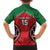 Custom Kenya Rugby Family Matching Long Sleeve Bodycon Dress and Hawaiian Shirt Lion Mascot African Pattern