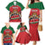 Custom Kenya Rugby Family Matching Mermaid Dress and Hawaiian Shirt Lion Mascot African Pattern