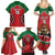 Custom Kenya Rugby Family Matching Summer Maxi Dress and Hawaiian Shirt Lion Mascot African Pattern