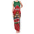 Custom Kenya Rugby Family Matching Tank Maxi Dress and Hawaiian Shirt Lion Mascot African Pattern