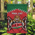 Custom Kenya Rugby Garden Flag Lion Mascot African Pattern