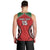 Custom Kenya Rugby Men Tank Top Lion Mascot African Pattern