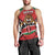 Custom Kenya Rugby Men Tank Top Lion Mascot African Pattern