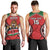 Custom Kenya Rugby Men Tank Top Lion Mascot African Pattern