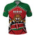 Custom Kenya Rugby Polo Shirt Lion Mascot African Pattern