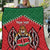 Custom Kenya Rugby Quilt Lion Mascot African Pattern