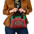 Custom Kenya Rugby Shoulder Handbag Lion Mascot African Pattern