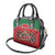 Custom Kenya Rugby Shoulder Handbag Lion Mascot African Pattern