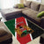 Personalised Kenya Area Rug Coat Of Arms Mix Flag Style