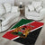 Personalised Kenya Area Rug Coat Of Arms Mix Flag Style