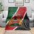 Personalised Kenya Blanket Coat Of Arms Mix Flag Style